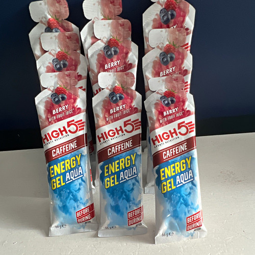 High5 aqua caffeine energy gel - aqua,