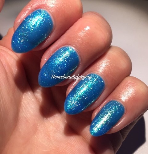 Bluesky gel nail polish - bluesky, blue