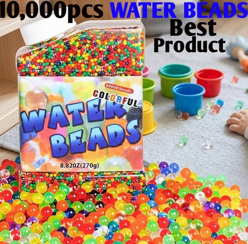 000pcs water beads - water, color