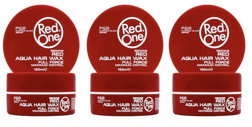 Red one aqua hair gel - 3x,