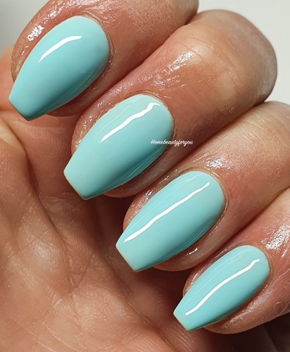 Bluesky gel nail - polish, blue