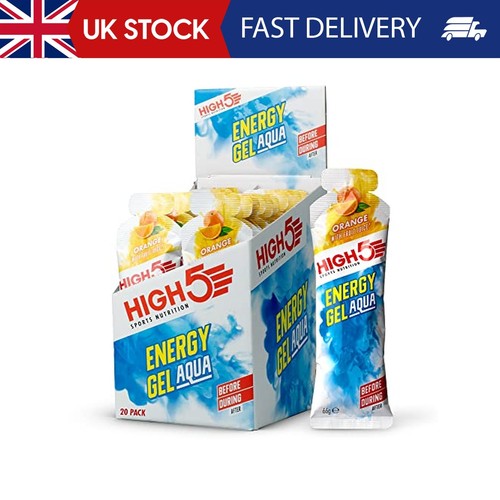 High5 aqua running gels - aqua,