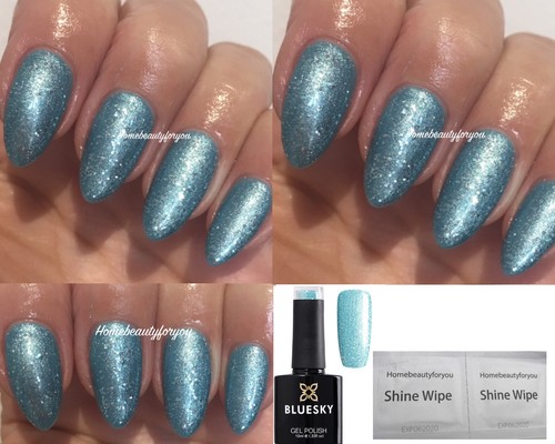 Bluesky gel nail polish aqua - bluesky,