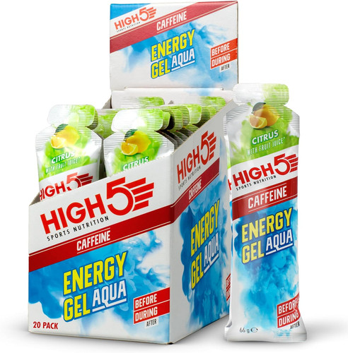 Caffeine energy gels - gels, aqua